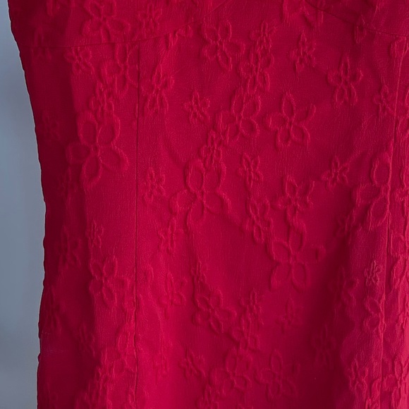 NWOT Petite Studio Tanya Dress in Rose Red - Picture 4 of 4